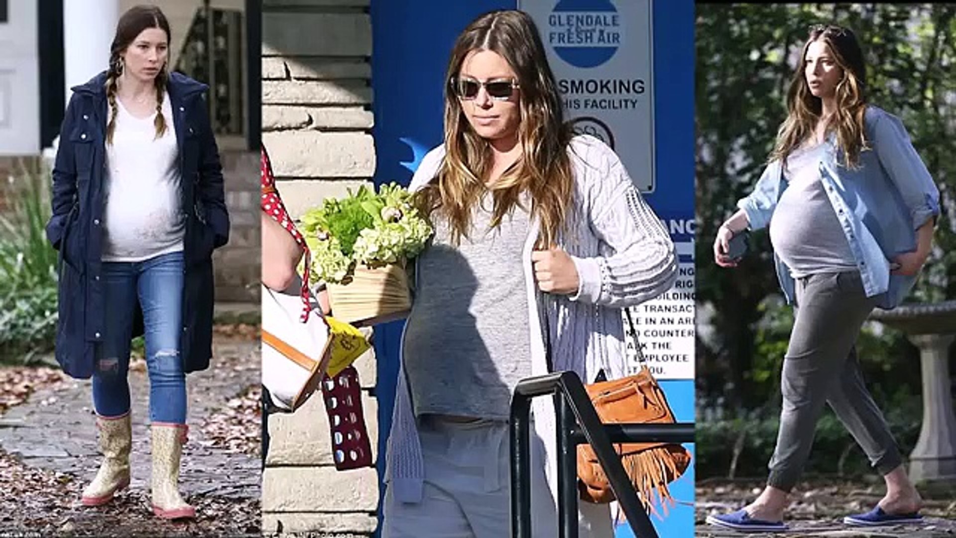 ⁣Pregnant celebrities 2015
