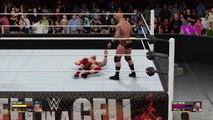 Wwe 2K16 randy orton vs john cena no hair glitch