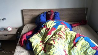 Spiderman WAKE UP in Real Life - Parody with Spider man - My Superheroes IRL