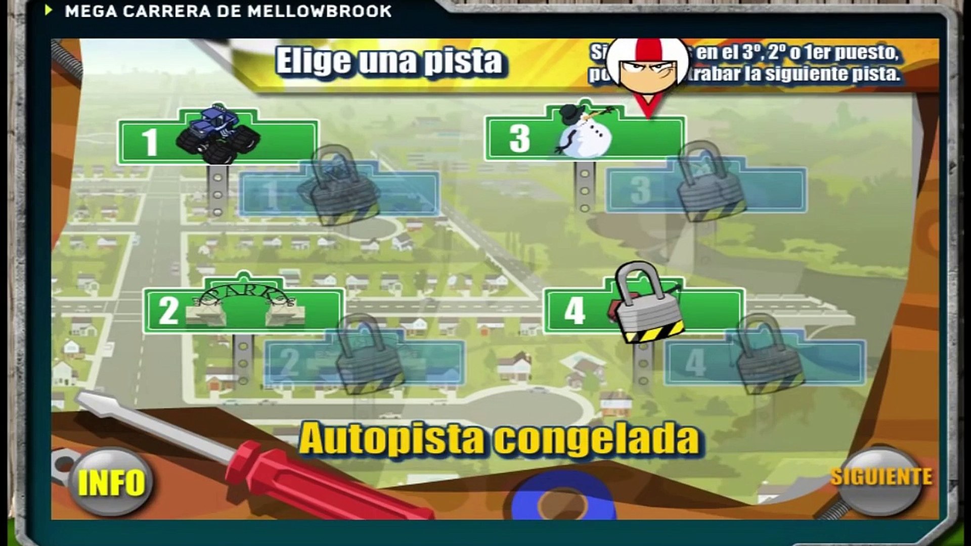 Disney Xd Kick Buttowski Mega Carrera De Mellowbrook Juego Video Dailymotion