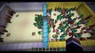 Minecraft Mob Battle - Zombie vs NPC Villagers   Mob vs Mob