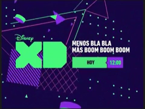 PROMO MARATÓN: MENOS BLA BLA, MÁS BOOM BOOM BOOM (6-2-2016) EN DISNEY XD - NUEVO LOGO