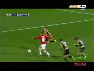 Vincent Janssen Goal HD - AZ Alkmaar 1- 0 Vitesse- 06.02.2016