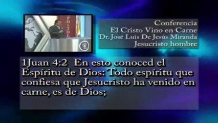 EL CRISTO VINO EN CARNE