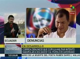 Pdte. Correa explica sobre el cese de funciones del ato mando militar