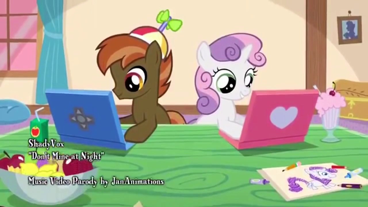 Dont Mine at Night (Pony Parody)! (Female Version)