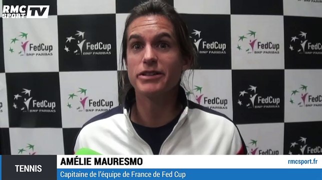 Fed Cup / Mauresmo : Garcia a su imposer son jeu face à Errani