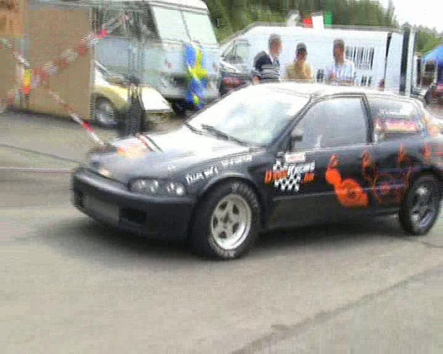 Honda Civic Killer Bee Turbo and Ford Fiesta RS Turbo Parking On KOE