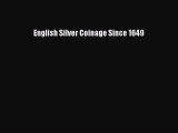 [PDF Télécharger] English Silver Coinage Since 1649 [PDF] en ligne[PDF Télécharger] English