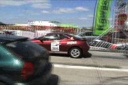 Honda Civic VTI Vs. Alfa Romeo GTV 3.0 V6 Drag Race