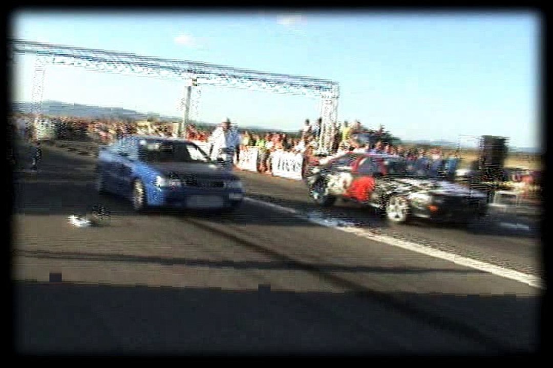 Audi 80 Coupe Quattro Turbo Vs. Audi S2 Coupe Drag Race