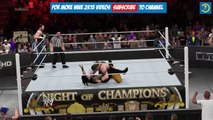 WWE RAW 2015 | Dean Ambrose & Roman Reigns VS Braun Strowman | New Member Brock Lesnar | WWE 2K15