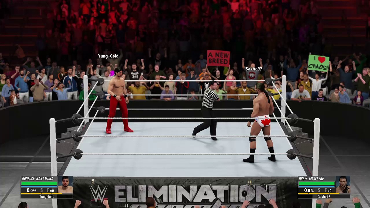 Shinsuke Nakamura Vs. Drew McIntyre - NXT Takeover