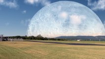 Voilà à quoi ressemblerait la lune si elle se trouvait à la même distance que la Station spatiale internationale