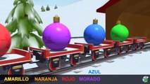 Learn Colors (SPANISH) Aprende los colores y decora el árbol de navidad con Shawn el Tren