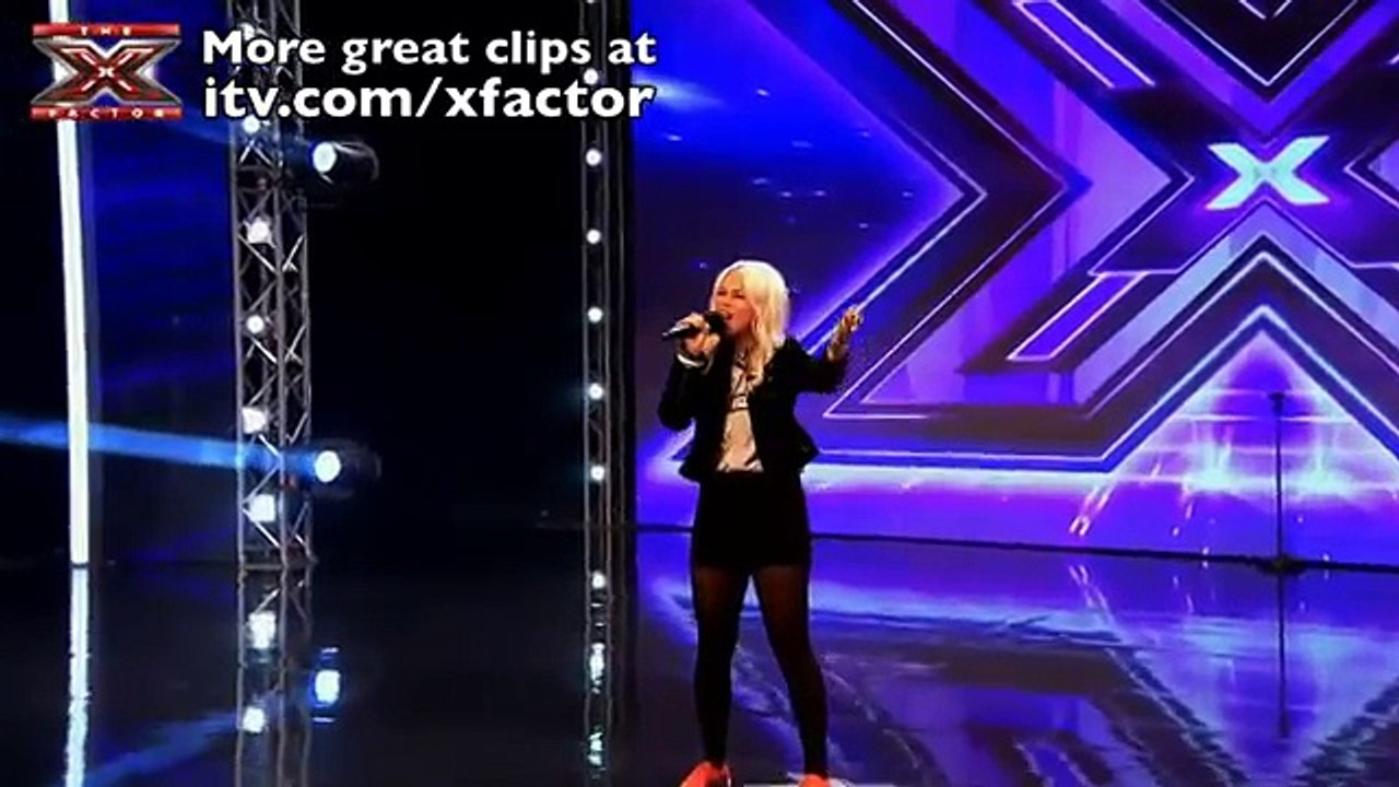 Amelia Lilys audition The X Factor 2011 itv.com/xfactor