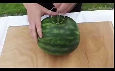 Как быстро сделать арбузный фреш-How fast do watermelon juice