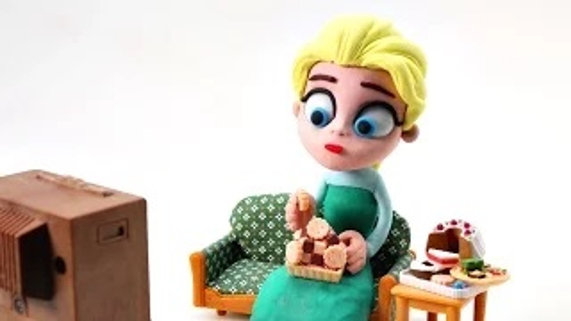 frozen clay play doh