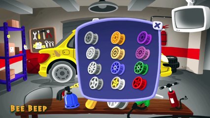 Автомастерская, автомойка и покраска машин. Такси. Ремонт. Развивающее видео.