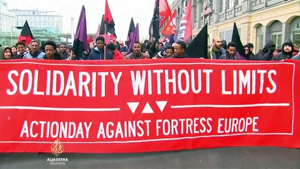 Protest Pegide protiv politike prihvata izbjeglica