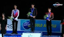Yuzuru Hanyu - SA12 - Victory Ceremony (ESP ITA) ENG sub