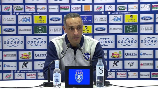 Bastia 2-0 Troyes : Conf. d'après-match de M. Bradja