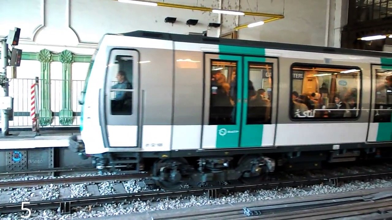 RATP Metro Ligne 1 à 14
