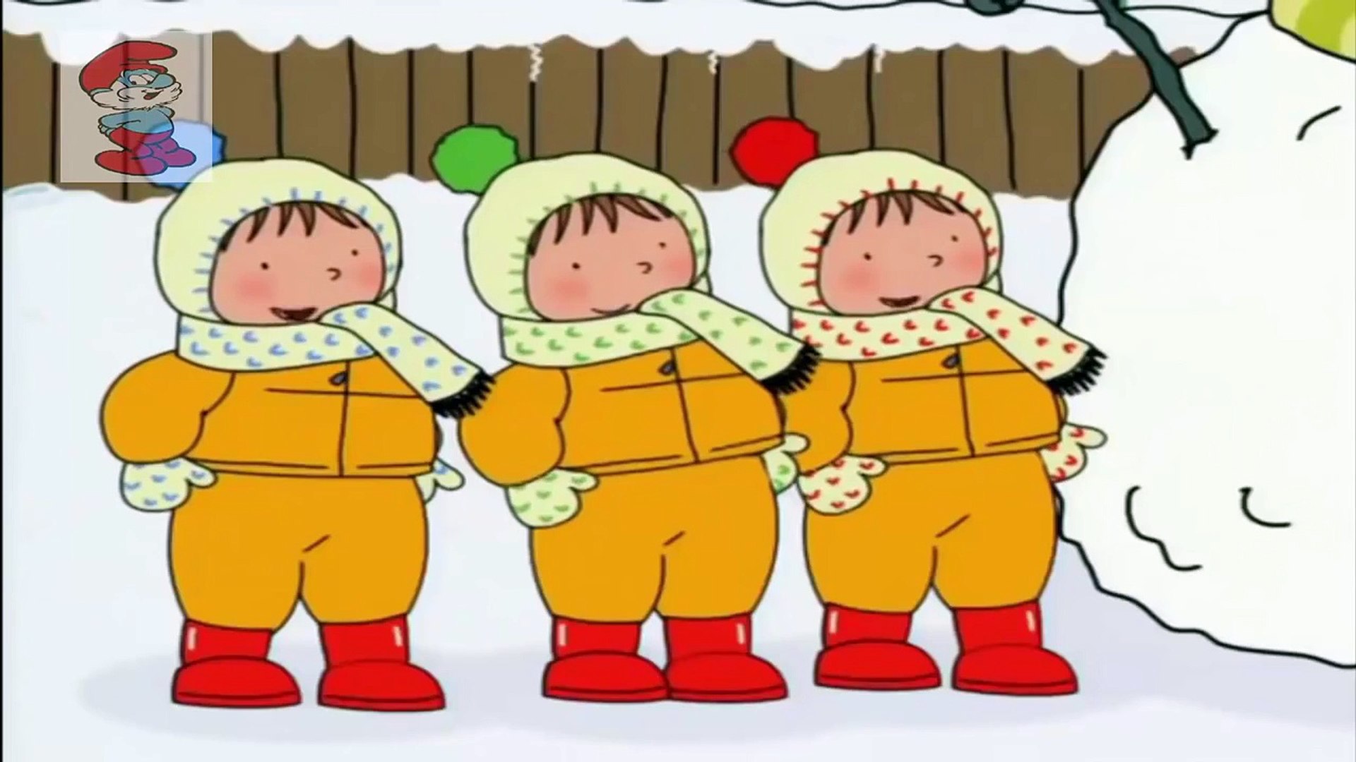 ⁣Triplets cartoon Turkish watch Turkish watch cartoons snow ball