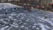 Drone Footage Shows Submerged Vehicles in Wisconsin's Lake Geneva