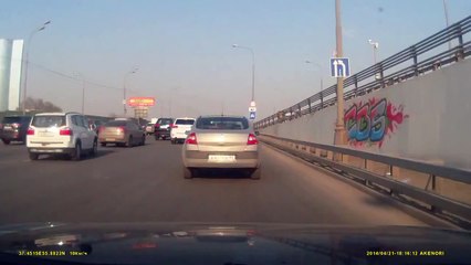 LPG Gash Car Tank Explosion on Highway