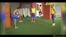 Batalha de Dribles- Ronaldinho GaÃºcho vs Neymar Jr â— Freestyle