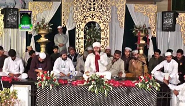Hanjuan nal ghusal deyan Naat Ahmad Raza Qadri Mehil Naat Shad man Colony 5