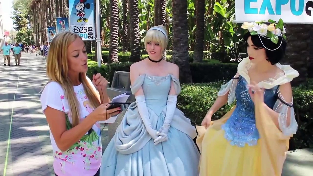 Real Disney Princesses D23 Interviews by DisneyToysFan Part 1.
