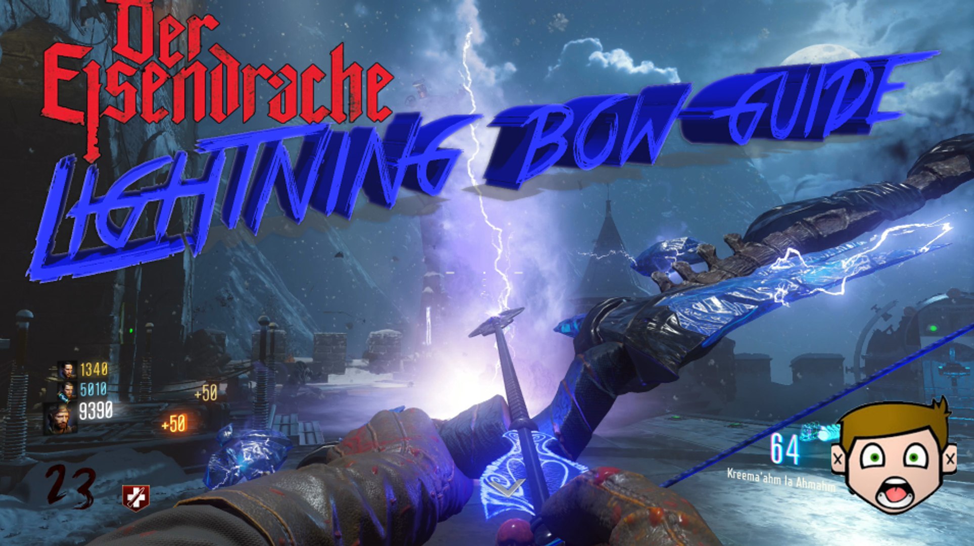 Lightning Bow Guide [Easy] - Black Ops 3 Zombies Der Eisendrache - video  Dailymotion