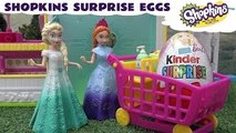 Play Doh Shopkins MLP Frozen Surprise Eggs Dora Kinder Elsa Princess Anna Thomas Disney Mi