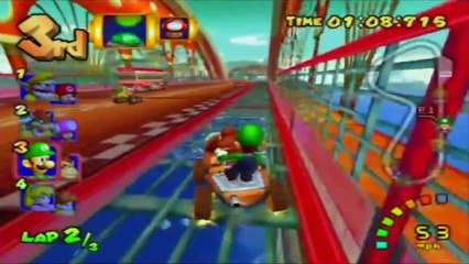 Mario Kart Double Dash!! - Flower Cup 150cc - Gameplay Walkthrough - Part 10 [NGC]