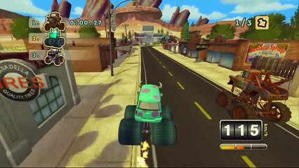 CARS - Mater National Championship - Hook International - Monstertruck - Lightning McQueen