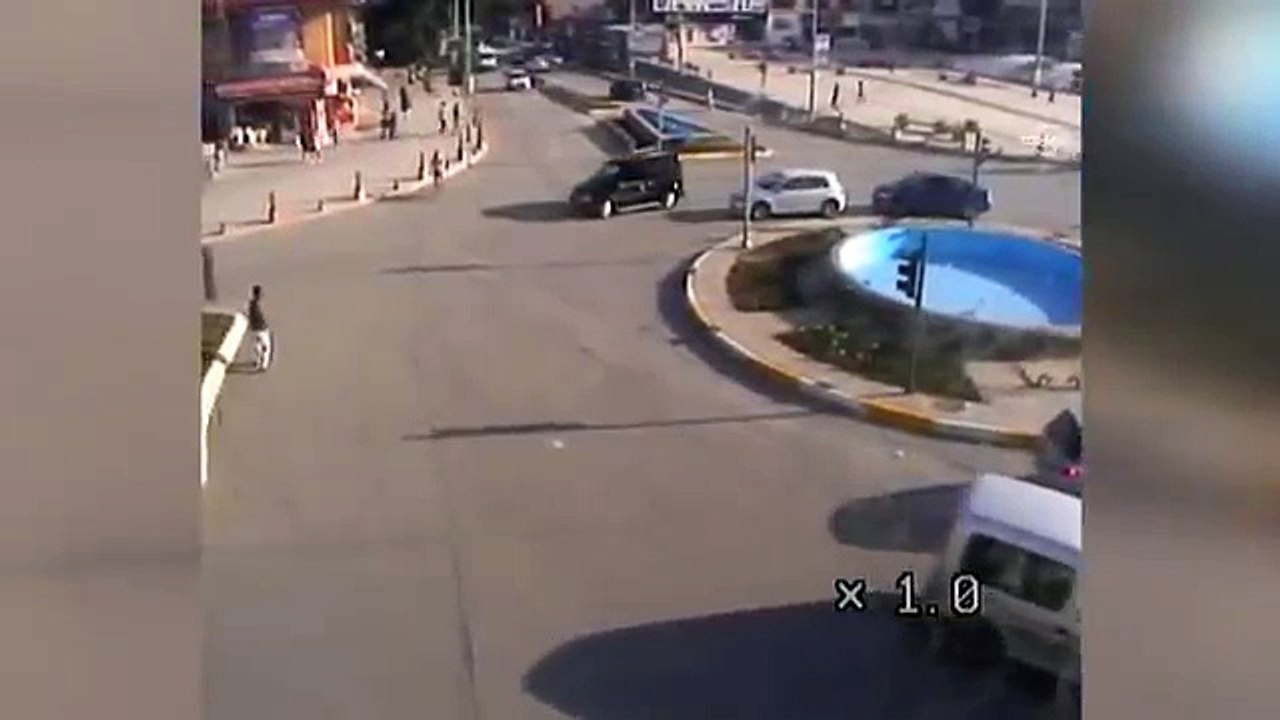 Mobeseye takılan kaza anları