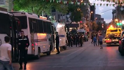 Polisten şafak vakti TOMA'lı operasyon