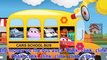 Nursery Rhymes Cars Pixar Disney Wheels on the Bus Preschool Music Kids Songs