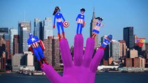 Captain America Vs Ironman Cartoons | Finger Family Children Nursery Rhymes | Epic Rap Battles