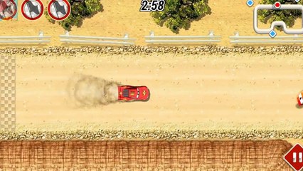 Arabalar Şimşek Mc Queen Cars Disney Çizgi filmi Oyunu LIGHTNINGS OFF ROAD TRAINING GA