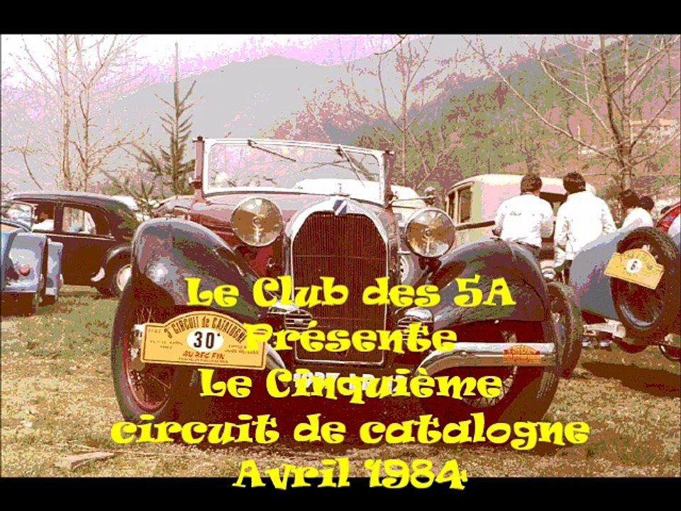 CLUB5A-5ème CIRCUIT DE CATALOGNE AVRIL 1984