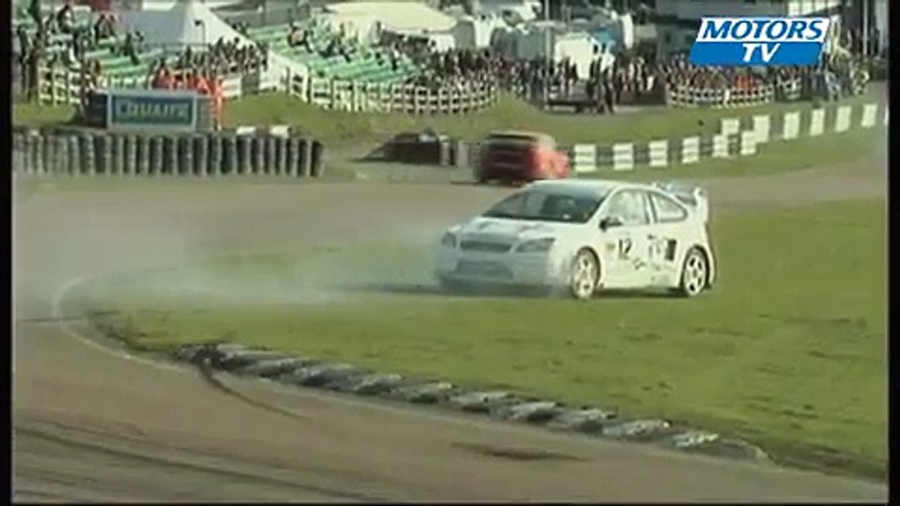 British Rallycross Supercars final 2010