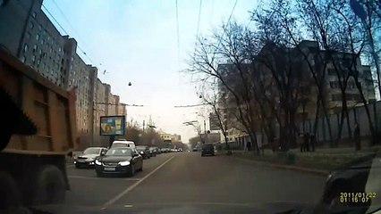 Гонки с машиной Фсо по Москве
