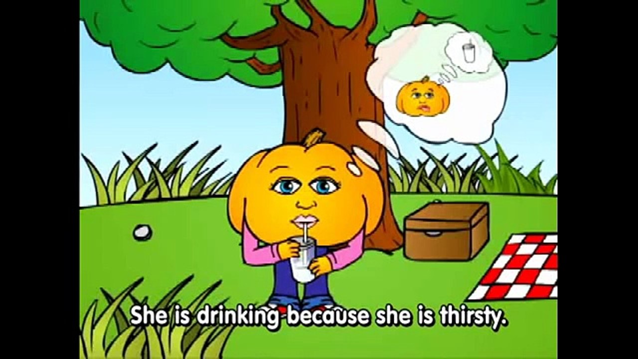 Lesson 14 by Pumkin.com: Emotions & Feelings - English Vocabulary / Grammar Cartoon