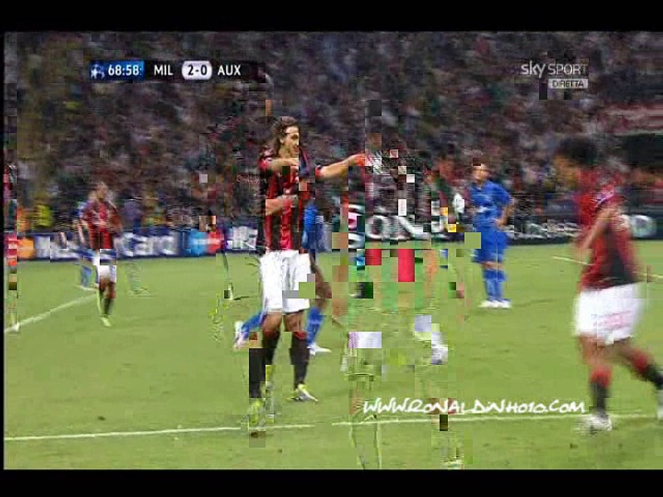 ronaldinho passe desisive