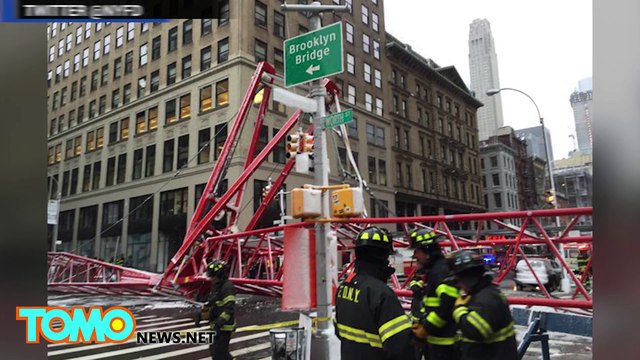 New York crane collapse: Man crushed to death by 500ft crawler crane in Tribeca