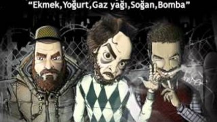 Hayki & Şehinşah & Fieber - Ekmek,Yoğurt,Gaz yağı,Soğan,Bomba