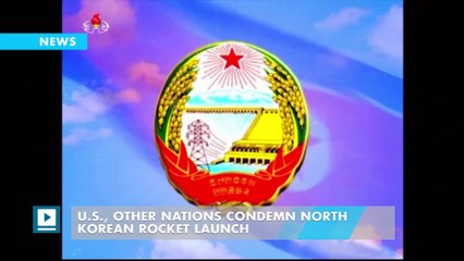 U.S., other nations condemn North Korean rocket launch